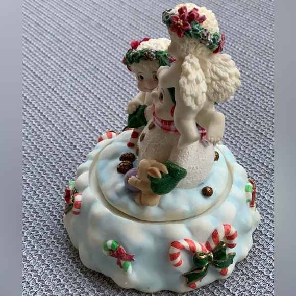 Beautiful 1999 Vintage Dreamsicles Frosty The Snowman Musical Spinning Decor ☃️ - Picture 4 of 15